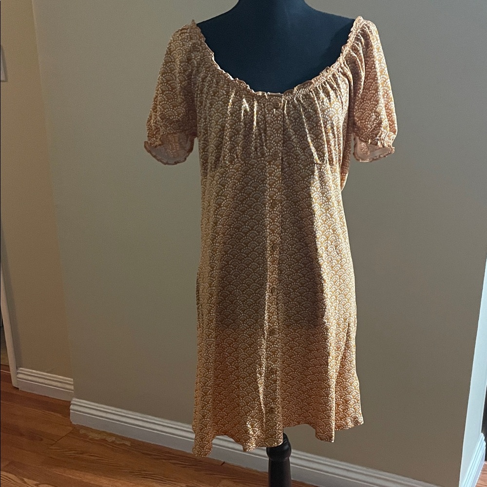H&M Tan Mini Dress